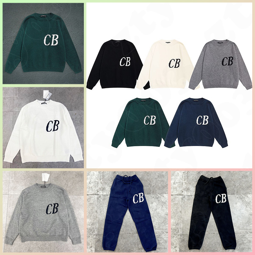 Luxury Designer Sweaters Cb Sweater Knit Outwear Sweater Men Women Quality Loose Sweatshirts Clothing Autumn And Winter Warm Sweater Pullover Sweate