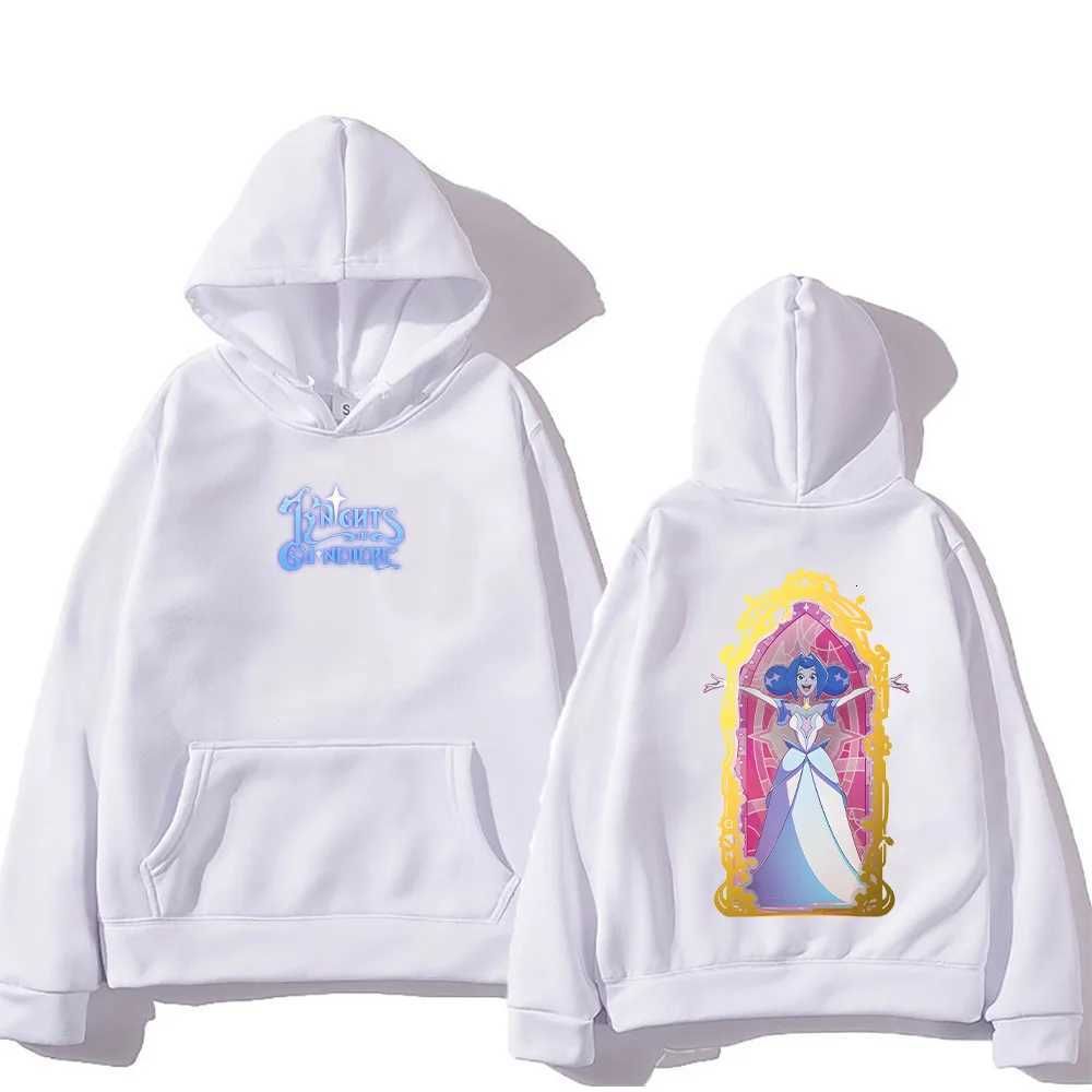 Knights of Guinevere Thriller Graphic Hoodies Man Fashion Casual Long Sleeve Sweatshirts Unisex High Street Y2K Hoody Pullovers W251020