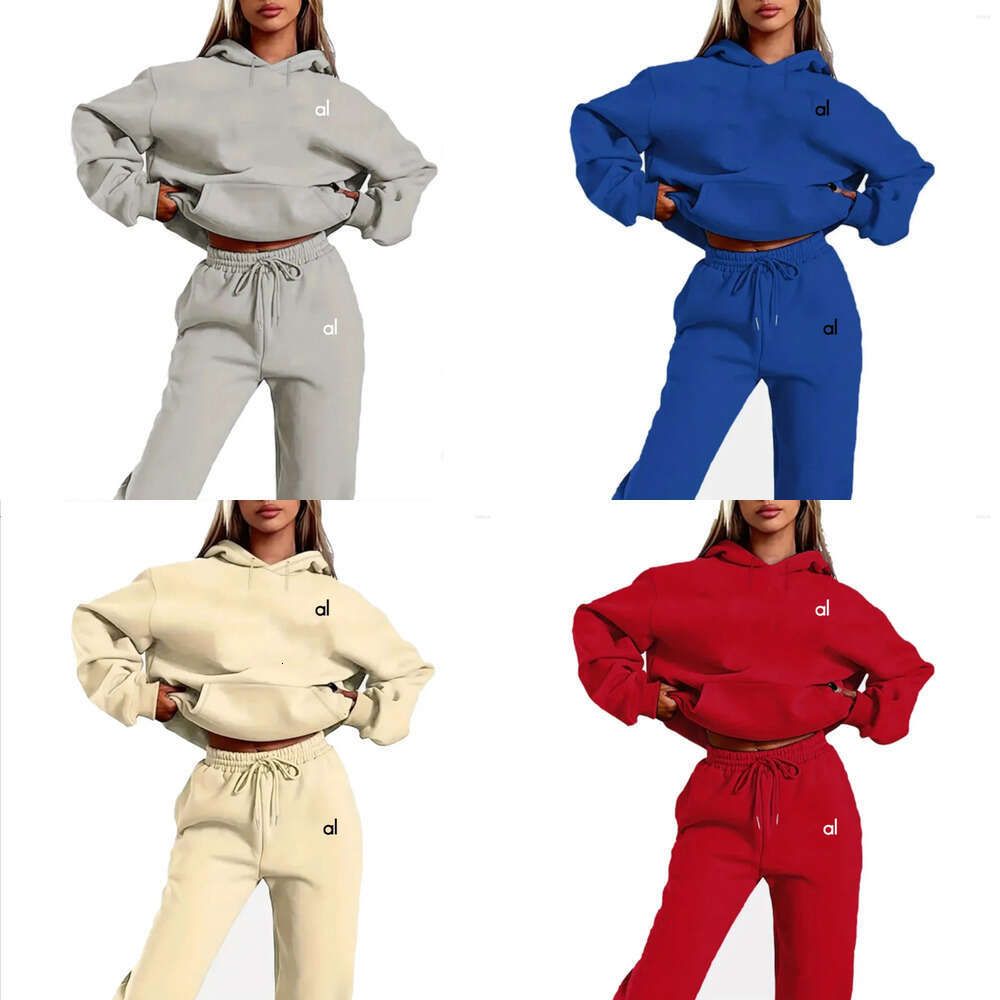 Yoga Scuba jacket scuba hoodie Half Zip Hoodie Aloliness Women Clothes Sets Jacket Designer Sweater Workout designer Aloliness Sport Coat set Sweatshirt