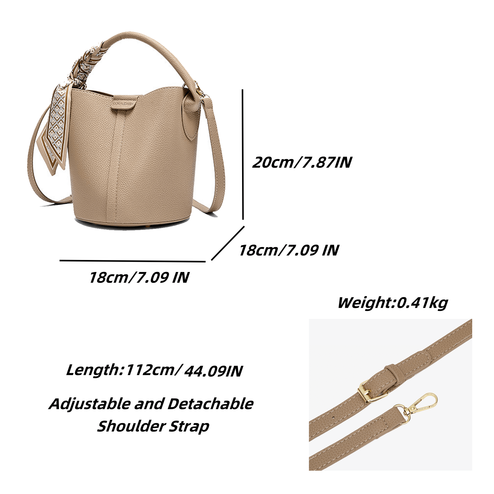 Women's Crossbody Bag Mother and Daughter Bag Bucket Shoulder Bag Handbags Lady's Versatile Shoulder Bags