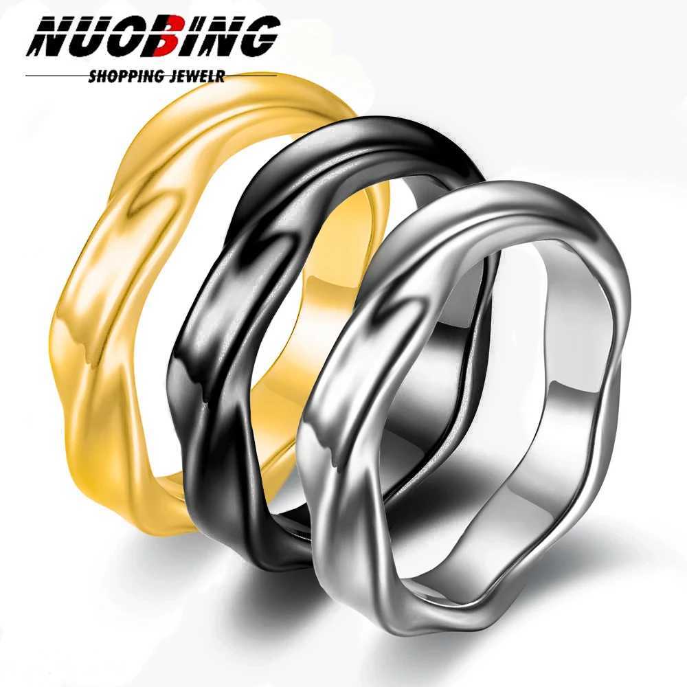 2025 New Mobius Ring for Men Twisted Stainless Steel Finger Band Retro Endless Love Anniversary Gift for Him Jewelry Gift J251020