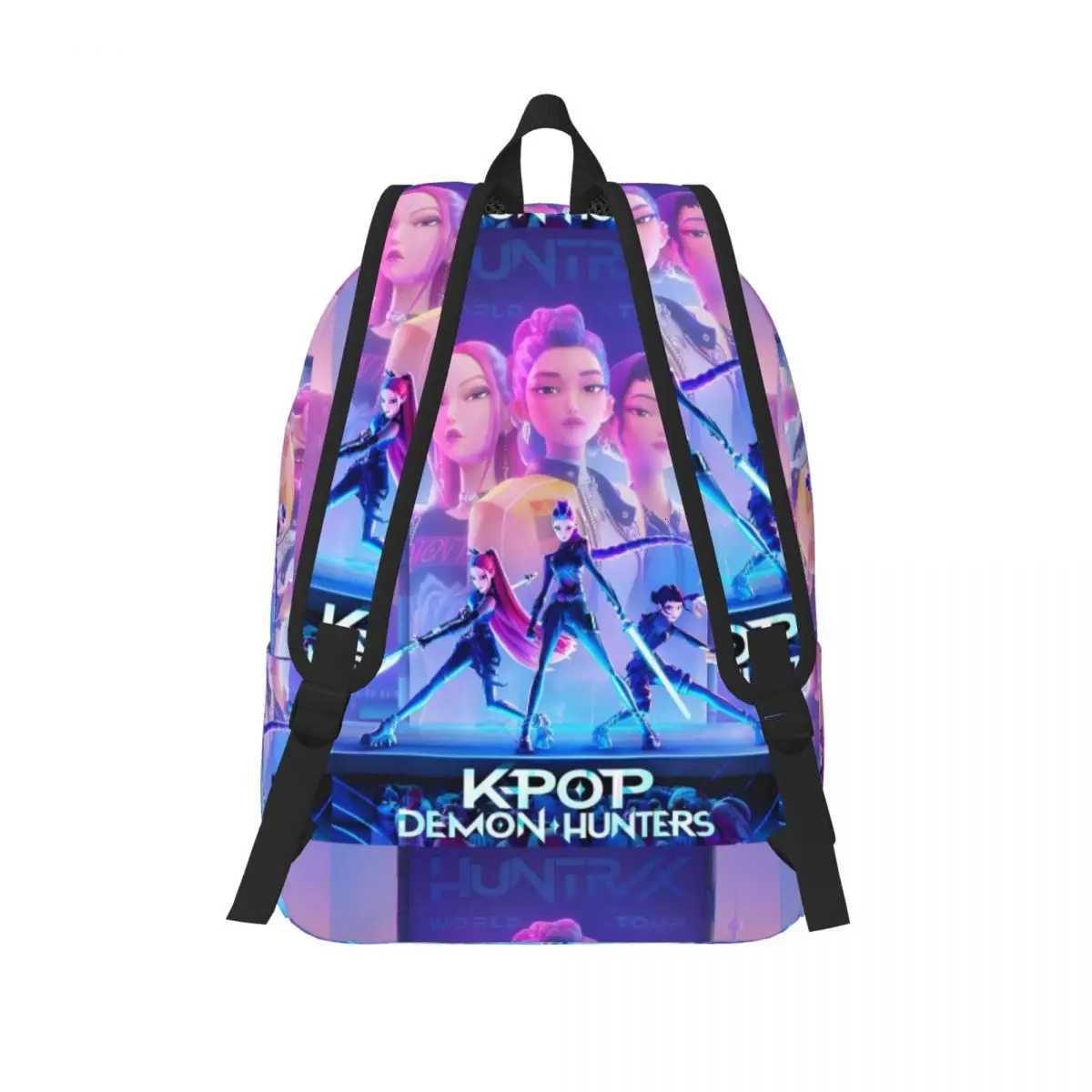 Huntrix Zoey Rumi Mira Backpack for Men Women Cool High School Business Daypack KPop Demon Hunters Laptop Shoulder BagW251020