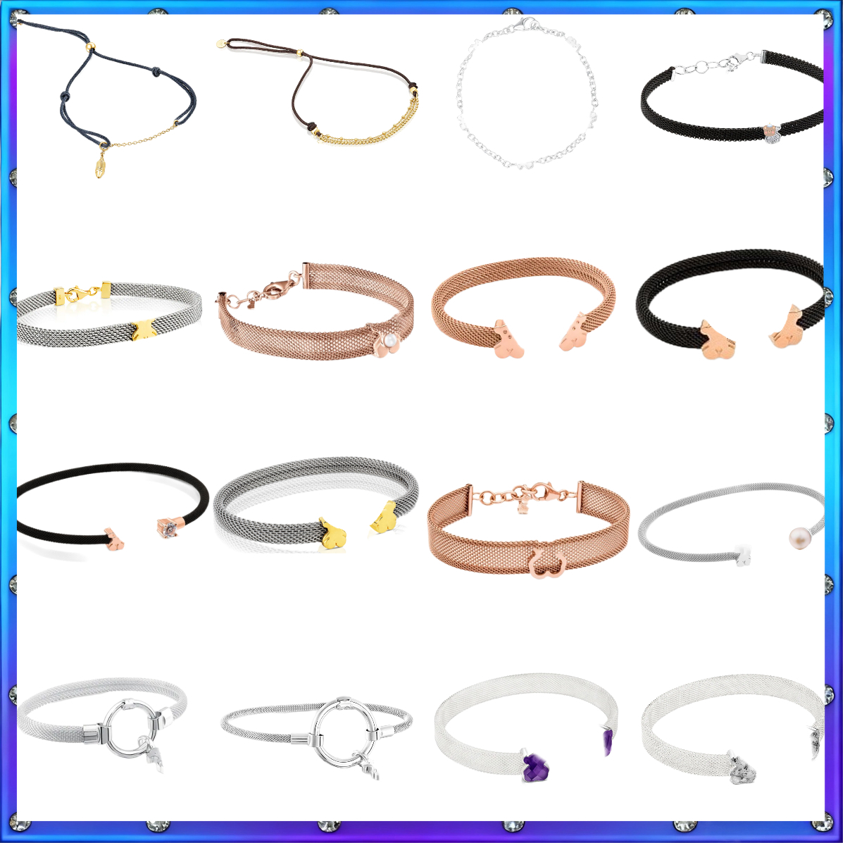 2025 New TOUS Silver Bracelet - Trendy Everyday Jewelry