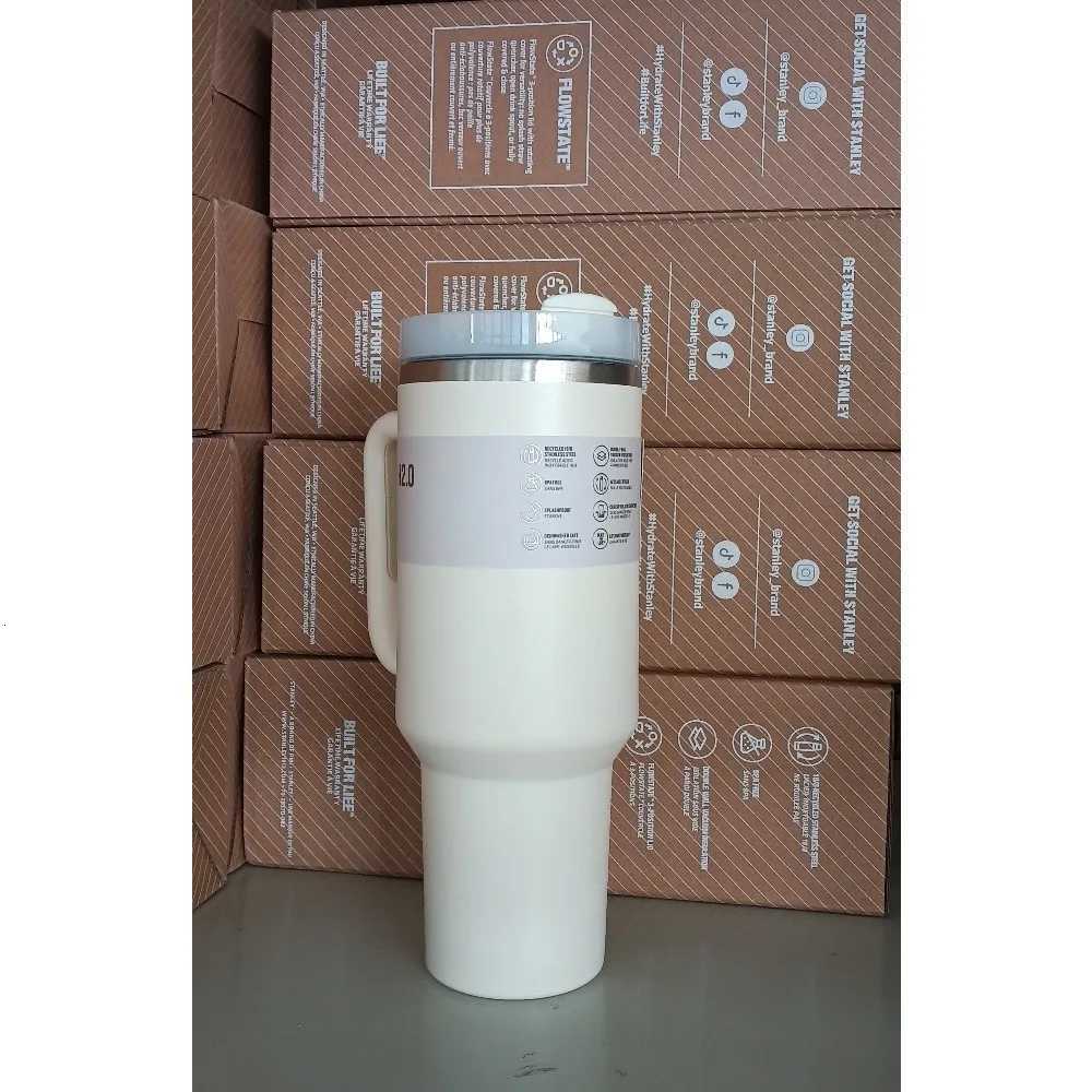 2025 New HOT Large Capacity 40Oz Stainless Steel Vacuum Flask Insated Cup with Lids and Straws Perfect for Travel Y251020