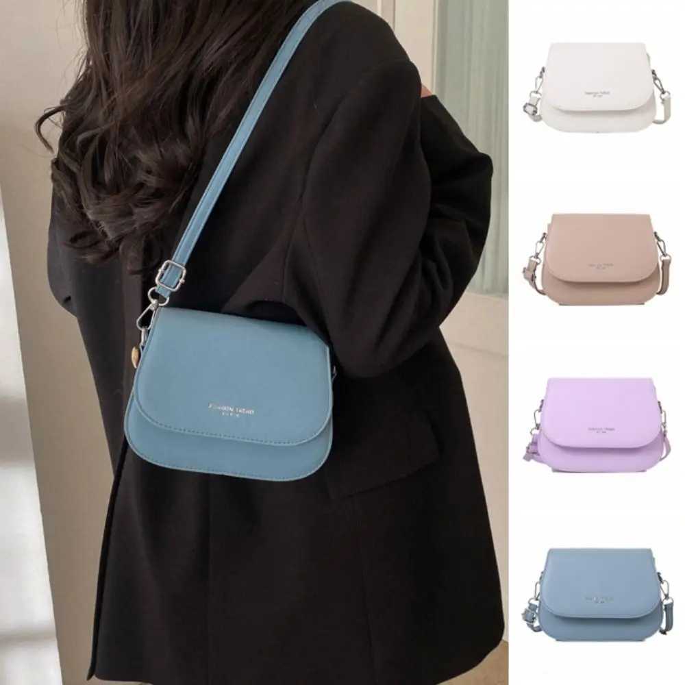 Multifunctional Women Crossbody Bag Solid Color PU Leather Square Shoulder Bag Phone Handbag Leisure Travel Bag LadiesGirlsT251020