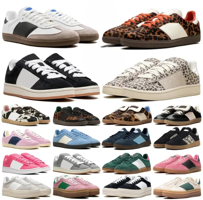 Men Designer Shoes Women fashion Casual Shoe Suede Pony Green Light Blue Silk Red Pink White Black Gum hiking shoe Trainers Sneakers designer shoes