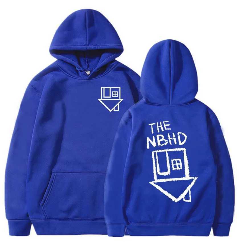 2025women and Men Clothes The Neighbourhood Band Printing Sweatshirts Unisex Streetwear Winter Soft Comfortable Hooded Pullovers W251020