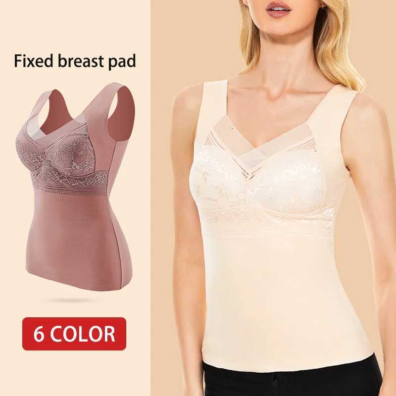 Womens Sexy Tank Top Thermal Underwear SelfHeating Shirt Vest Sleeveless for Winter Warmth Tube Tops for Female ComfortT251020