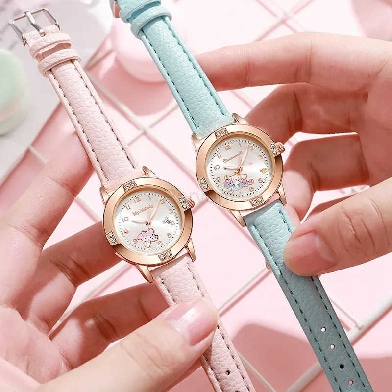 Sanrio Sanrio Hello Kitty Women Watch Kuromi Cinnamoroll Quartz Wristwatches Casual Fashion WristWatch Women Girl Children L251020