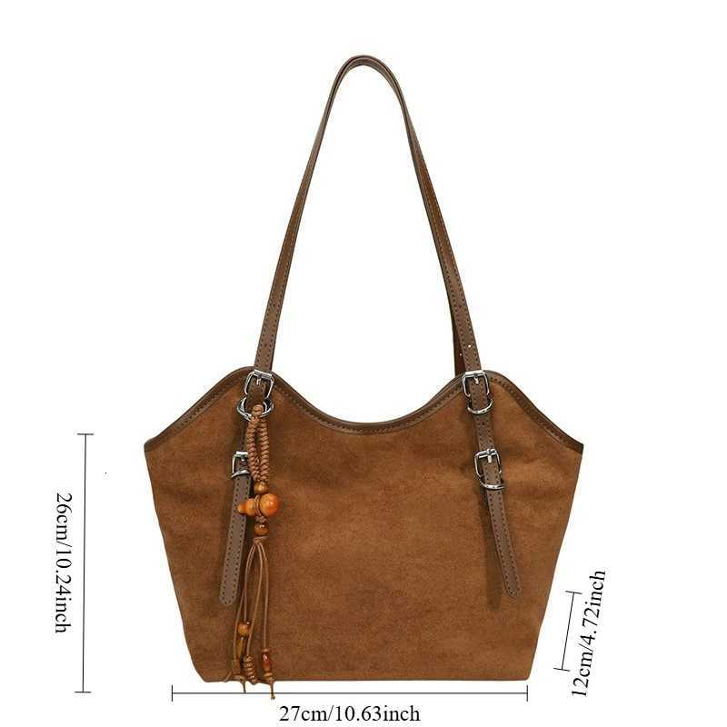 Textured Casual Crossbody Shoulder Bag Women Large Capacity Retro Tote Handle Bag Fashion Versatile and Niche Storage BagT251020