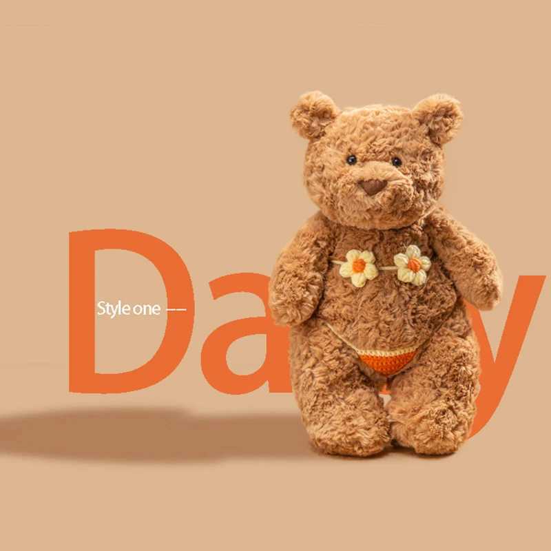 283647CM Bartholomew Bear Plush Toys Soft Stuffed Cartoon Animal Doll Cute Bear Wear Bikini Doll Funny Gifts J251020