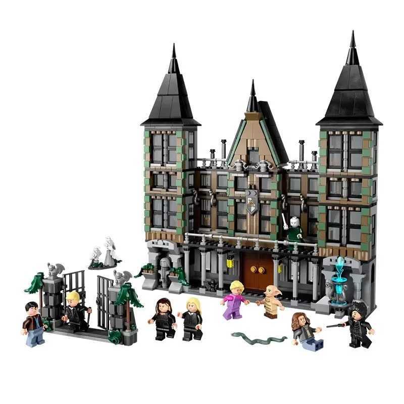Malfoy Manor Building Block Puzzle Assembly Model Toy for Boys L251020