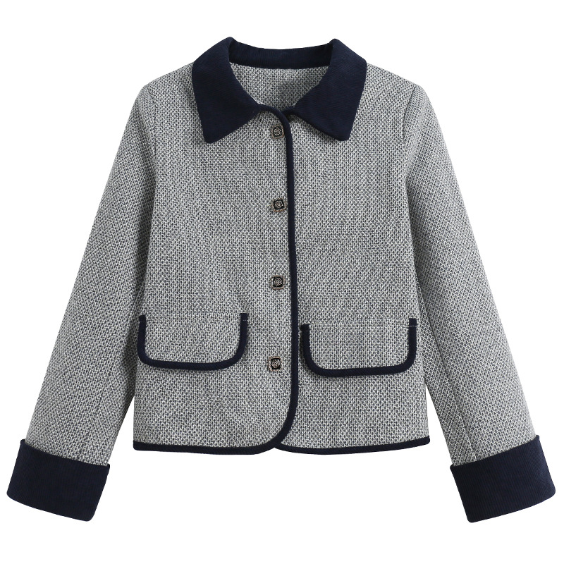 Women's Jackets 2025 French Luxury Small Fragrance Tweed Jacket Women Fashion Casual Short Coat Korean Elegant Outerwear High Quality X21