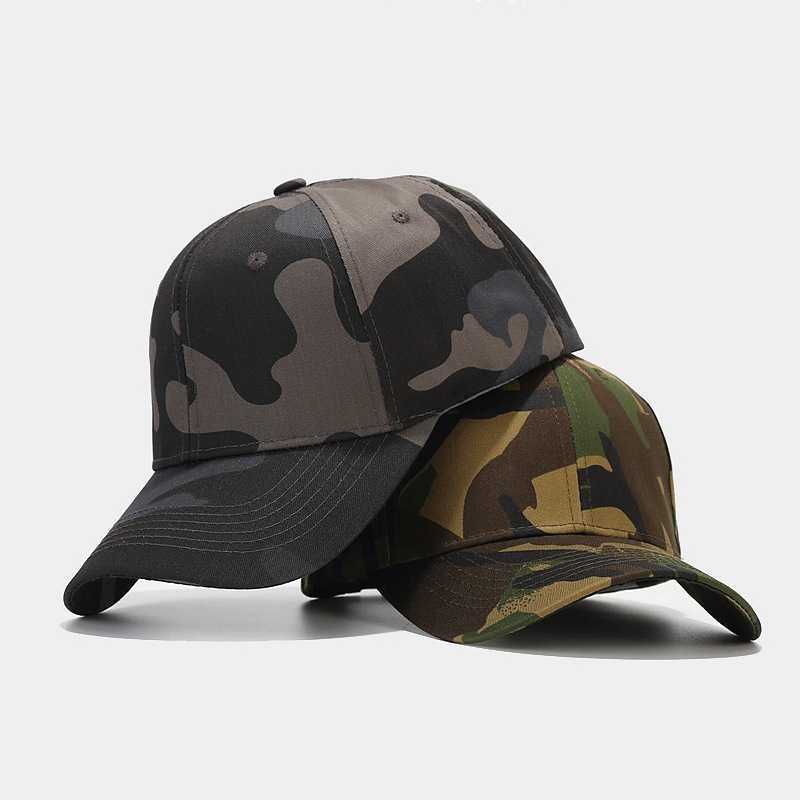 New Camouflage Baseball Cap for Men and Women Outdoor Sports Casual Sun Protection Sun Hat Spring Summer Versatile Duckbill Cap H251020
