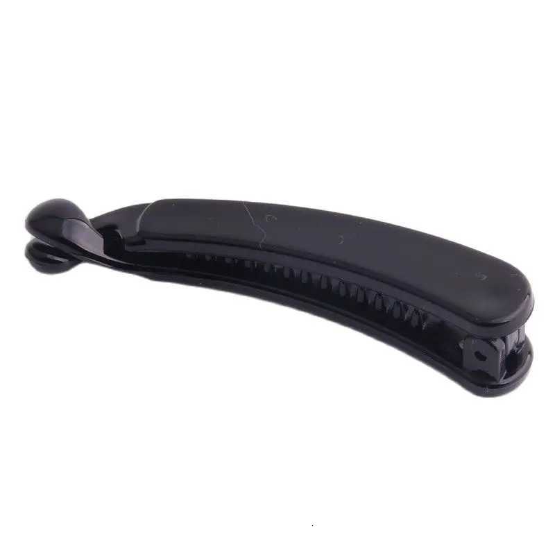 Brand French Banana Hair Clip Black Plastic Ponytail Holder Hair Pin for Lady Hairdress Beauty Tool Simple Hair Clips 2020W254021