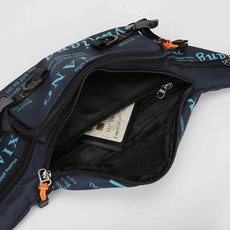 Waterproof Fanny Pack Unisex Waist Bag Chest Pack Crossbody Bag AntiTheft Large Capacity Phone Pouch Z251021