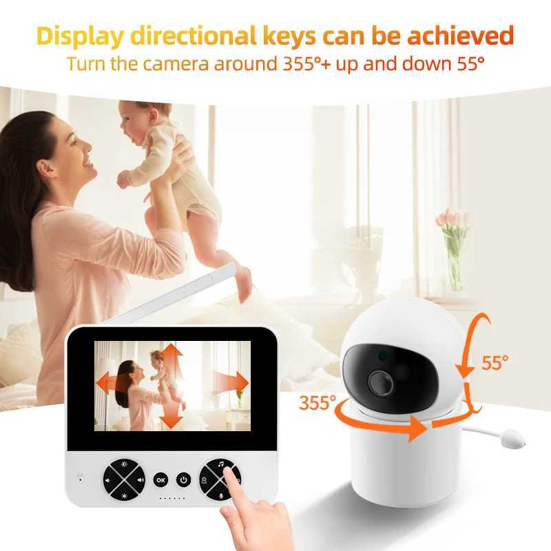 Danmini Intelligent Baby Monitor 43inch IPS Color Screen Display PZT Control Night Vision Indoor Security Surveillance Camera J251121