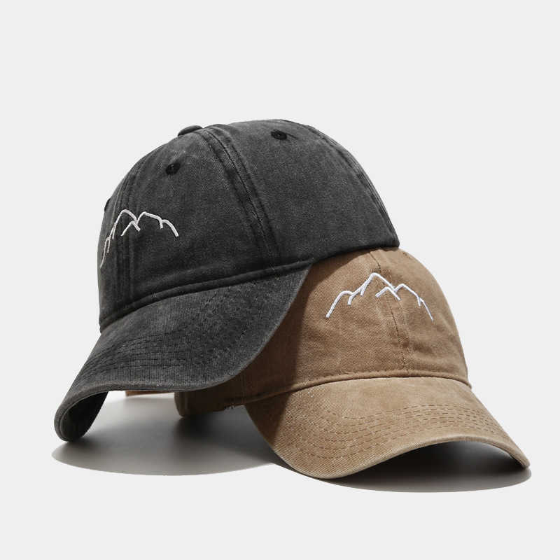 Hat Female Spring and Summer Washing Old Baseball Cap Male Outdoor Moving Hiking Fishing Cap Sunscreen Hat H251020