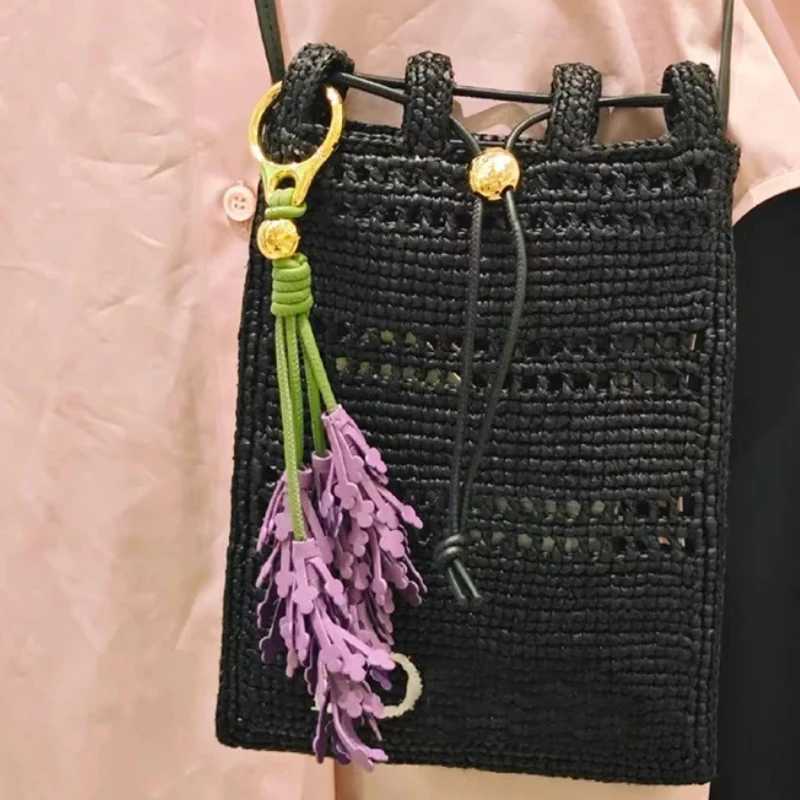 Cowhide Tomato String Bag Charm Exquisite Pendant Woman Allmatch Cute Backpack Pendant Bags Accessories Handbag J251121