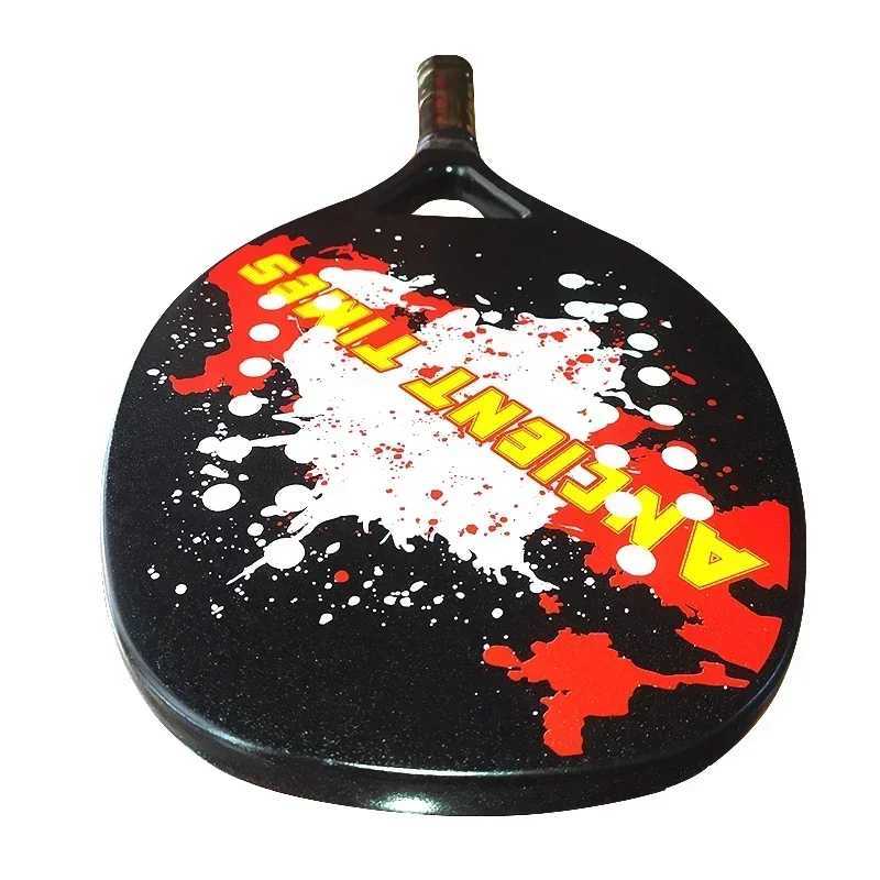 2025 Adult Professional 2K Carbon Frame Fiber Beach Tennis Racquet Soft EVA Facial Laquita With Bag Unisex Equipment W251021