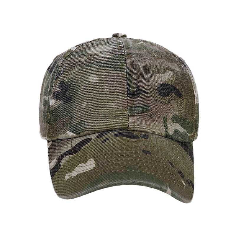 Outdoor Camouflage Hat Sports Golf Baseball Cap Mens Personalized Travel Sun Protection Sun Hat Womens Camping Duckbill Cap H251020