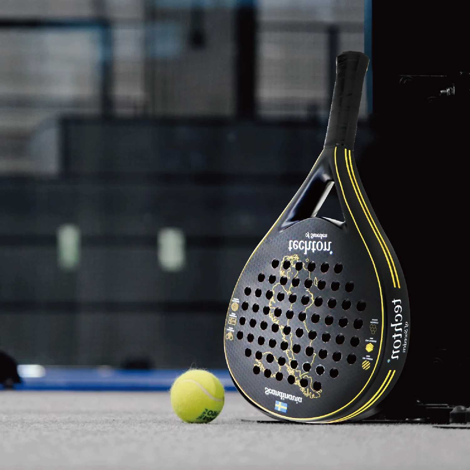 Pala Padel Raquetas de Tenis Racket Paddle Racquet EVA Soft 003K2K Carbon Fiber 3D Hexgon Paddle with Padel Bag Accessories W251021