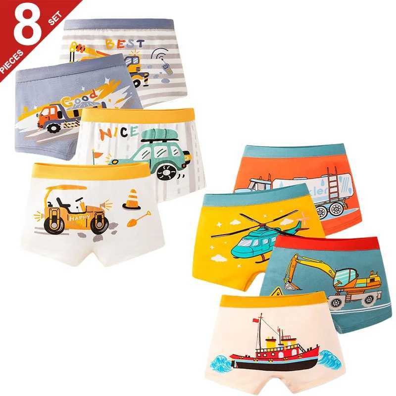 48 Pieces Boys Boxer Shorts High Quality Cotton Breathable Children Boxers Soft Boy Underwear Car Pattern Toddler Kids Knickers J251021