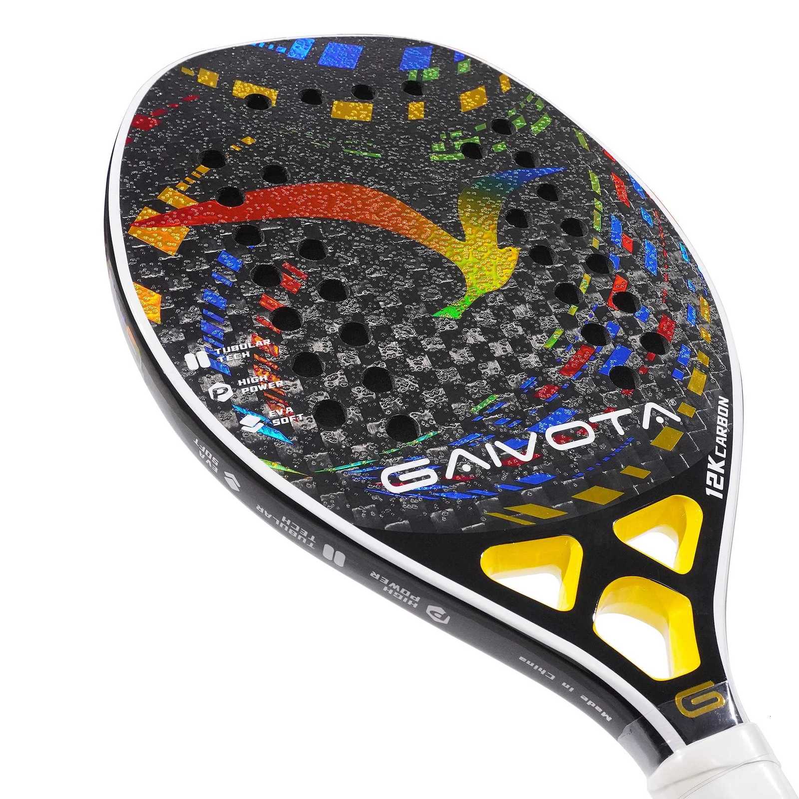 GAIVOTA 2025 beach tennis racket carbon fiber 2K racket surface rough ranging from beginner to advanced competition rackets W251021