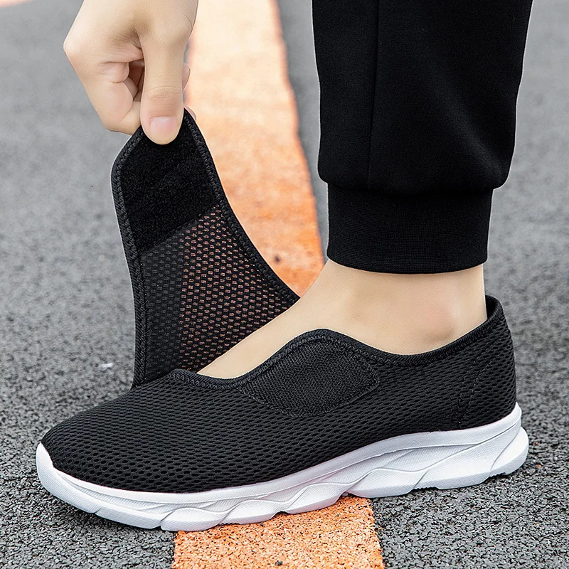 Men Orthopedics Wide Feet Swollen Walking Casual Sneakers Fashion Thumb Eversion Adjusting Soft Comfortable Diabetic Man Shoes 251017