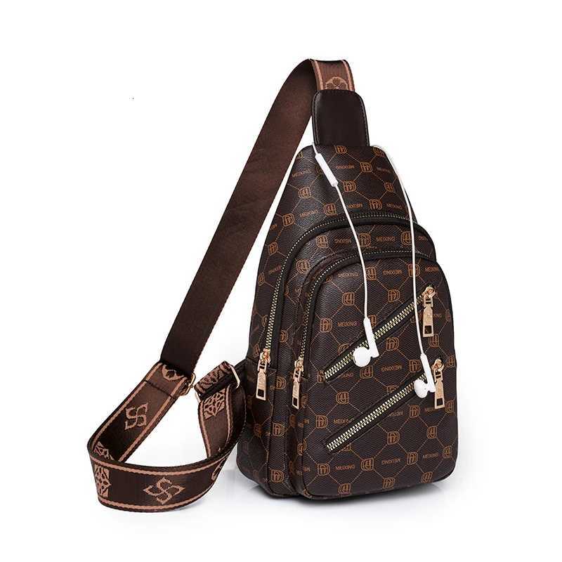 Fashion Womens Waist Packs Chest Bag PU Leather Womens Chest Packs Crossbody Shoulder Bag Vintage Style Women Handbag Bag SAC Z251021