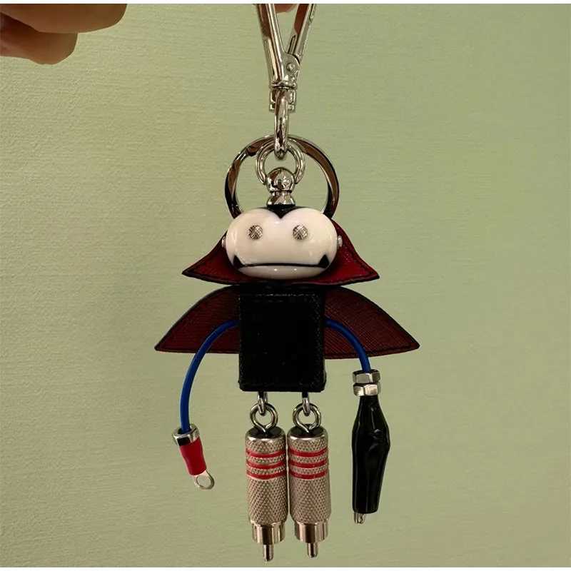 Fashion Keychain Punk Y2k Robot Keychains For Women Bag Pendant Jewelry Trinket Unisex Car Key Ring Key Chain Accessories J251121
