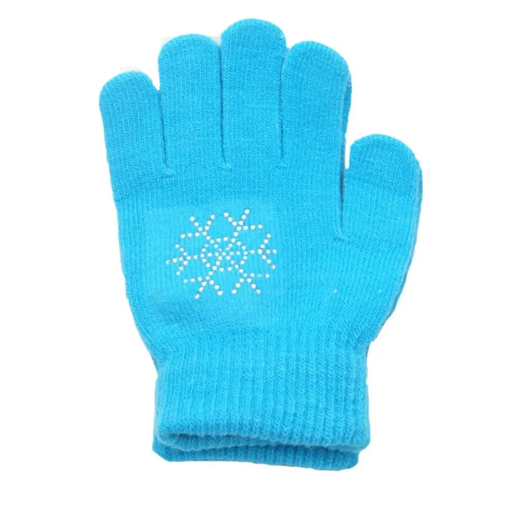 NonSlip Skating Gloves Palm Protection Winter Warm Figure Skating Gloves Cotton With Gel Kids Skating Mittens Coldproof 251021