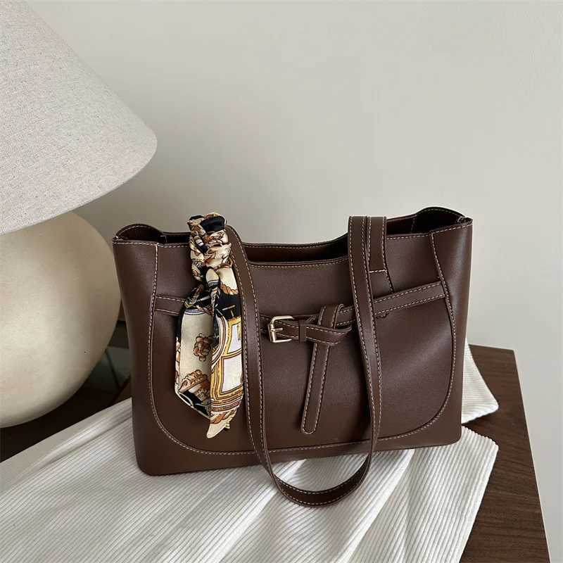 HighEnd Womens Tote Bag 2025 New Fashion Single Oulder Handbag Large Capaci Commuter Bag Soft PU Leather Casual SleXJ251021