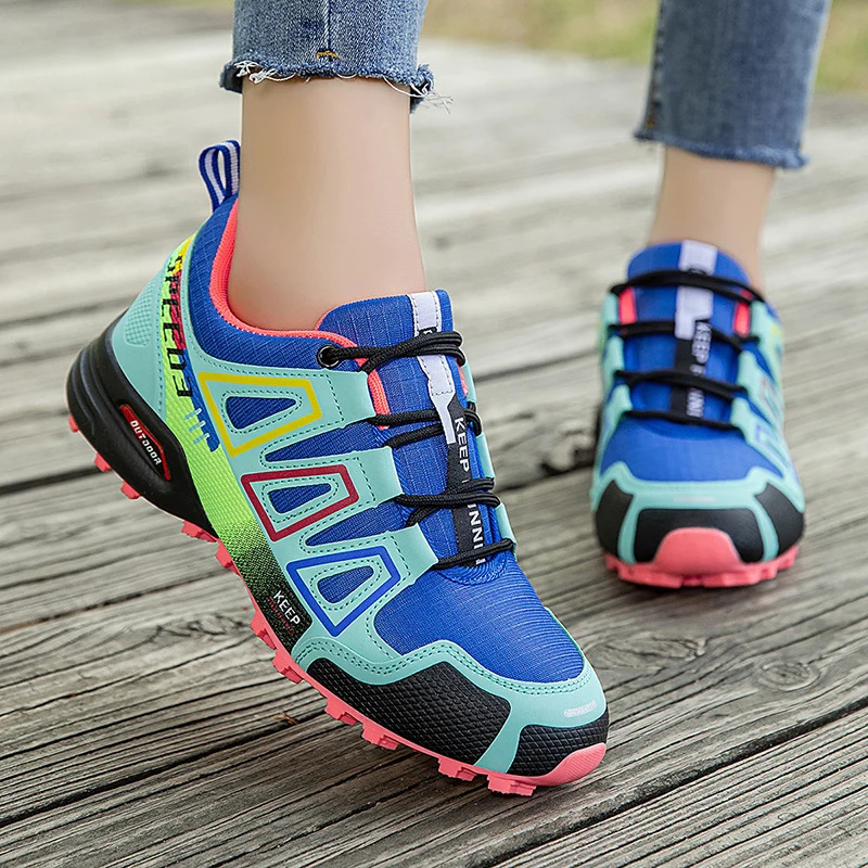 Womens Waterproof Hiking Shoes Outdoor Sports Shoes Womens Walking Travel Sports Shoes Bicycle Sports Shoes Running Sports Sho 251010