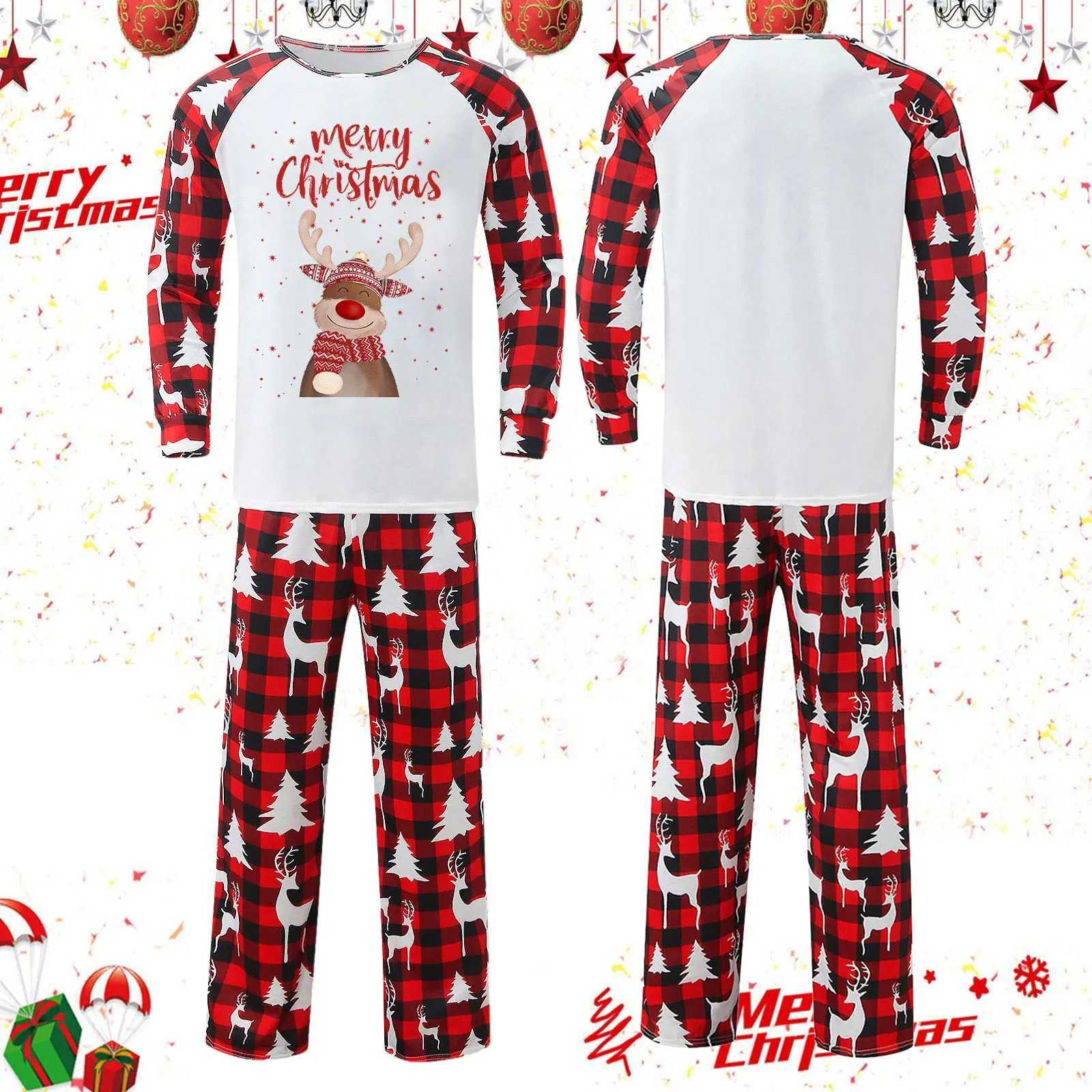 Christmas Pyjamas Family Set Pyjamas Christmas Partner Women Men Children New YearS Clothes ParentChild Matching Pajamas Set L251021STYJ