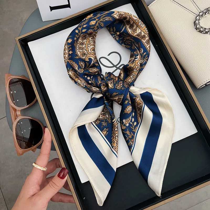 Luxury Silk Scarf Neckerchi Wens Silk Square Scarf Purse Scarf for Wen Designer Silk scarf SJ01W251021