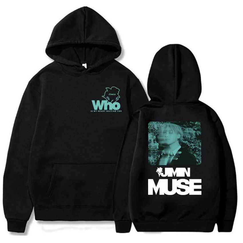 Jimin Muse is my favorite hoodie member Korean sweatshirt graphic winter mens casual hoodie streetwear W251021
