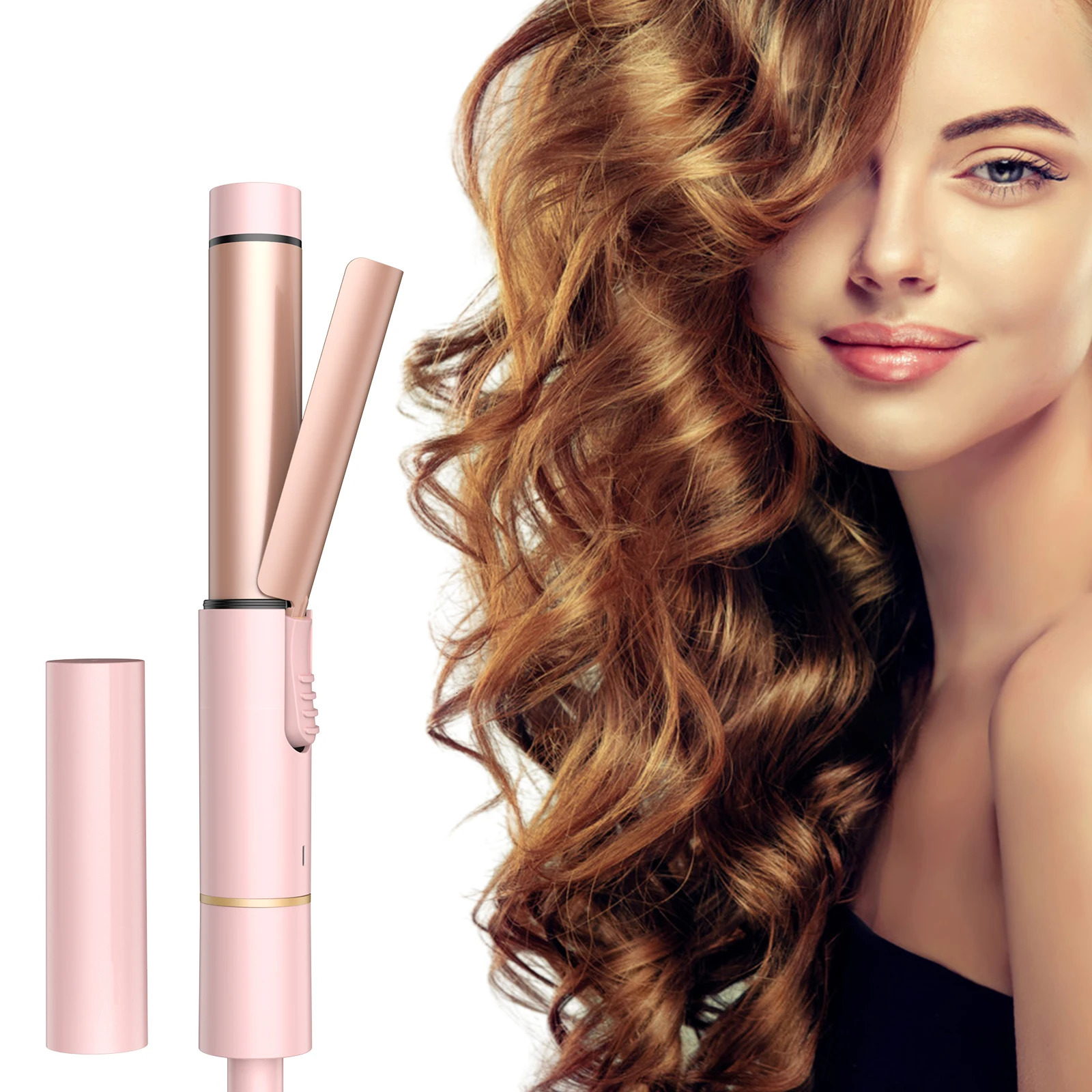 Ceramic Mini 1 inch Curling Iron for Short Hair Small Hair Curler Iron for Travel Dual Voltage Curling Wand 251018