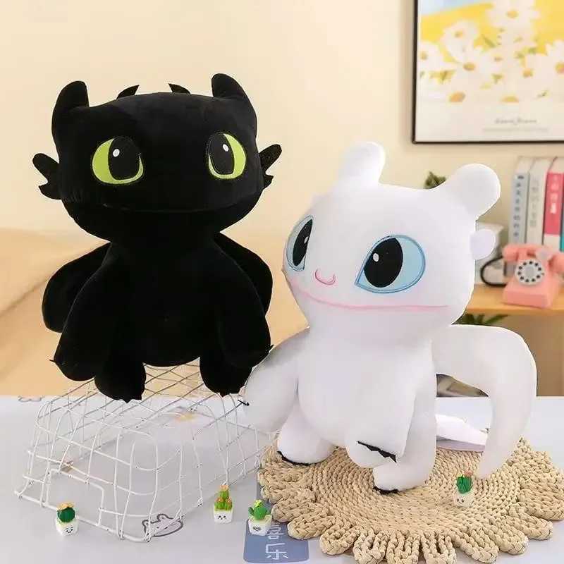 New To Train Your Dragon Anime Figures Toothless Plush Toy Doll Toothless Plush Toy Room Children Toy Cute Kawaii Birthday Gift L251021