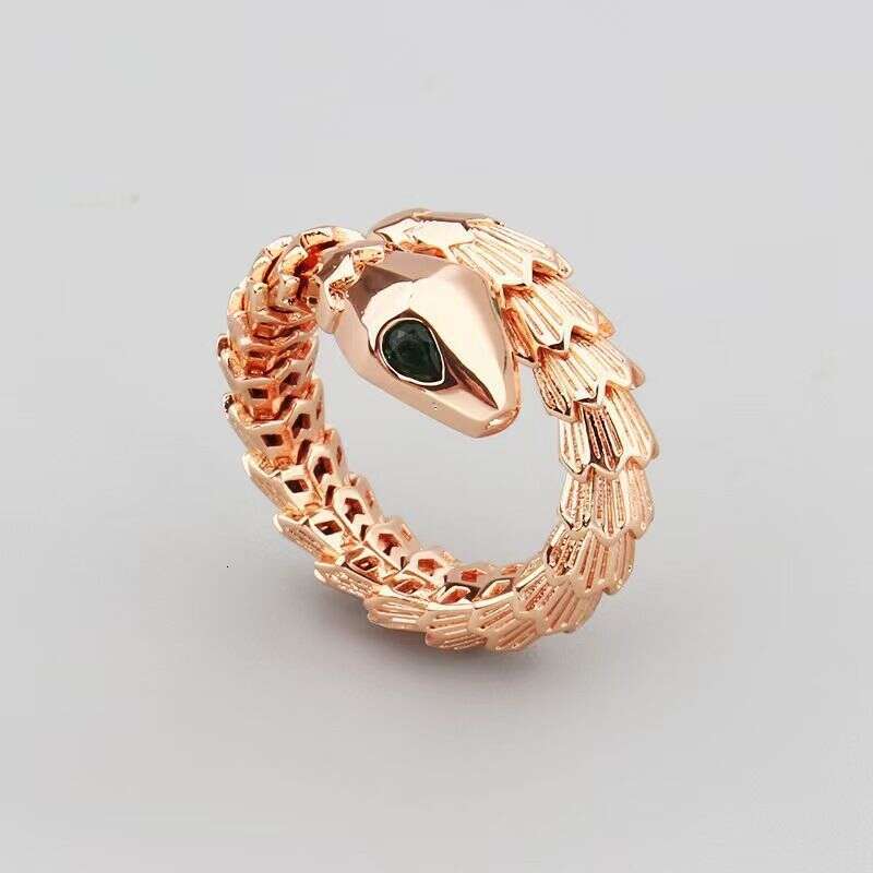 2025 New Bone Bracelet Snake Shape Open Luxury Elegant Ring High-end Simple Style Exquisite
