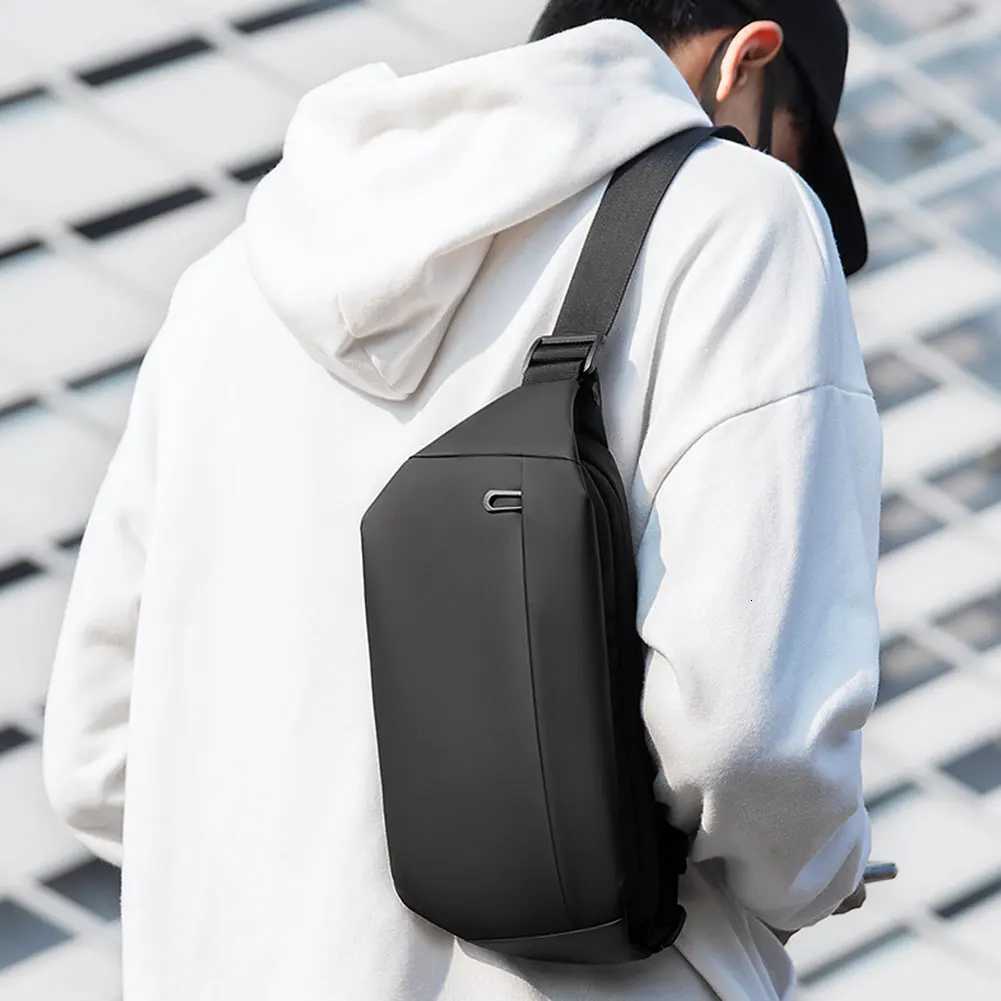 Mens Waist BagFashion Shoulder BagStylish Cross Body Belt BagSport Casual Chest BagMultifunctional Men Daypack For Cycling Z251021