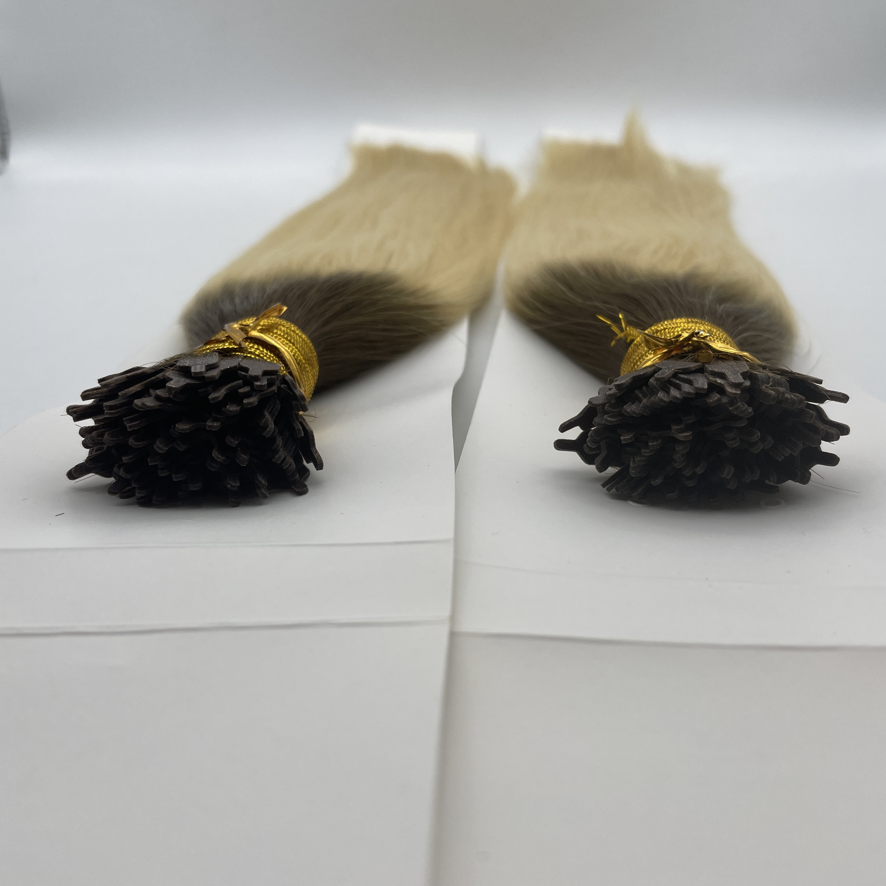 Y-Tip Extensions Virgin Keratin Remy Hair Weft Single Chinese Hair Weft Raw Keratin Hair