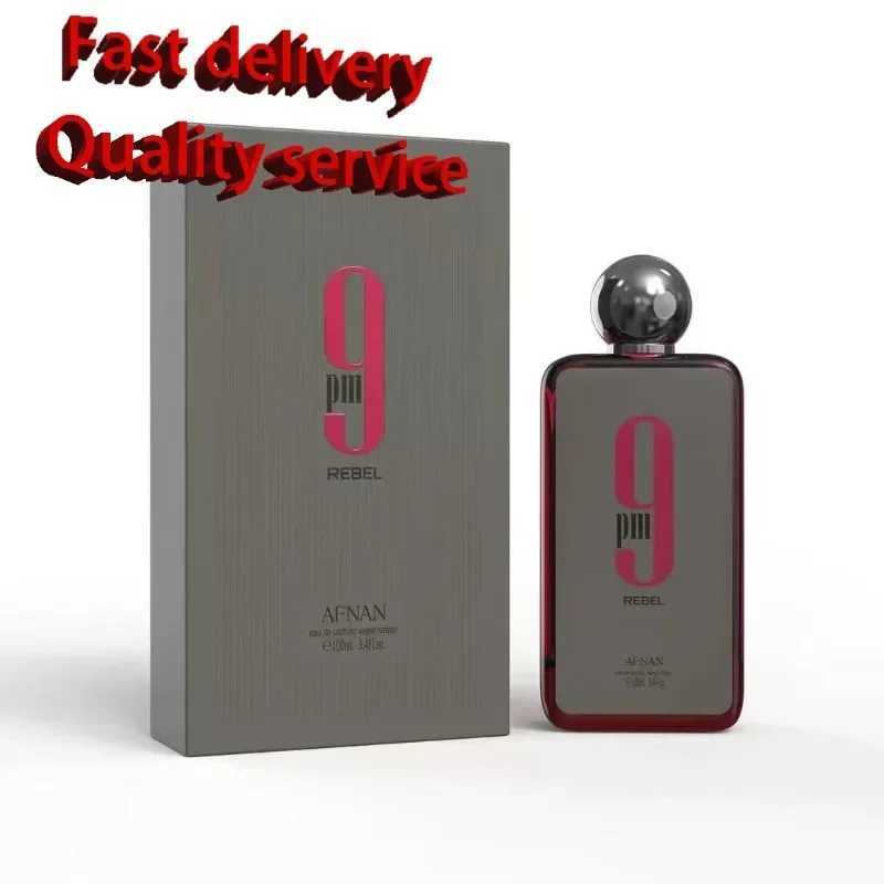 100ML 34 Fl Oz 9AM 9PM Rebel Cologne for Men Eau De Toilette Arabic Perfume for Women and Men Noble High Quality L251021
