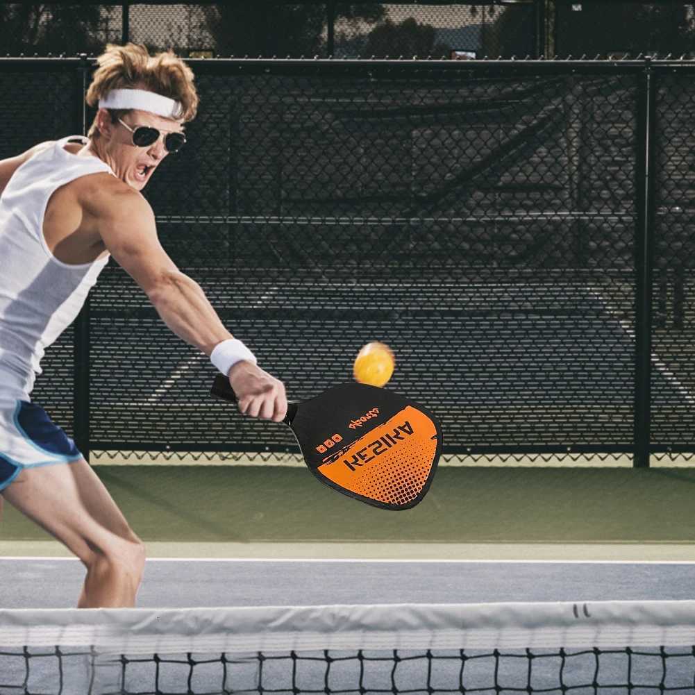 2pcs Pickle Paddles Rackets Set 4 Balls Kits Portable Anti Slip Sports Racquet W251021