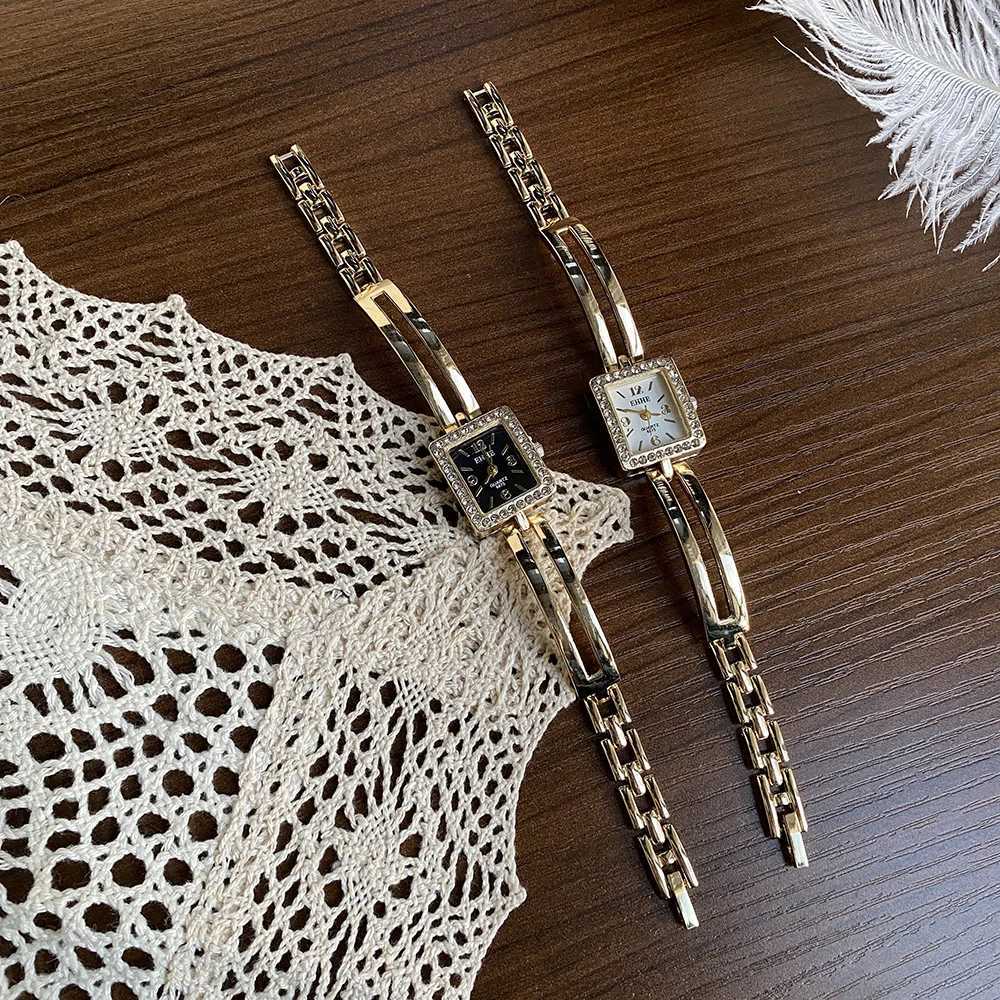 Cute Women Bracelet Mujer Golden Small Dial Quartz Hot Popular Wrist Hour Female Ladies Elegant es MiniXJ251021