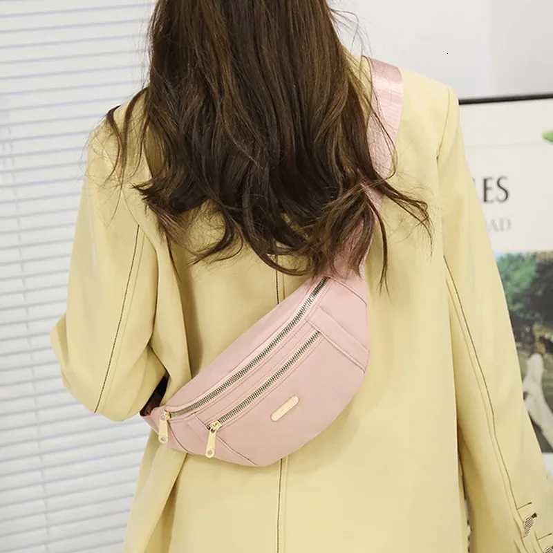 Hip Belly Banana Bum Chest Belt for Women Waist Bag Female Fanny Pack Pouch Murse Purse Kidney Row Bumbag Z251021