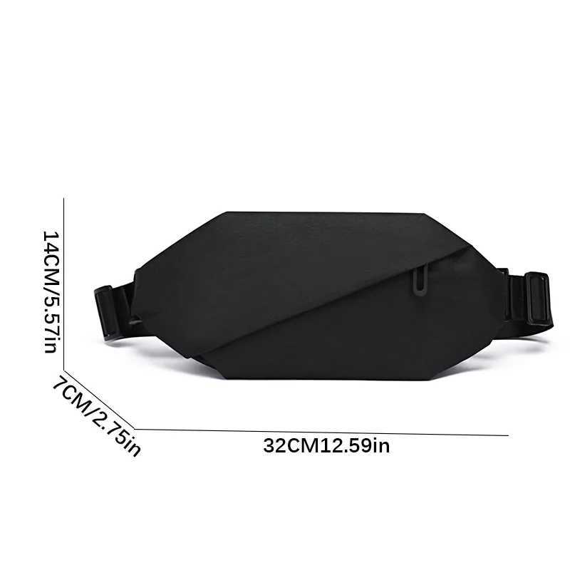 Men Minimalist Outdoor Sports Running Jogging Waist Bag Man Waterproof Fanny Pack Stylish Cross Body Belt Bag Waist Bag for Men Z251021