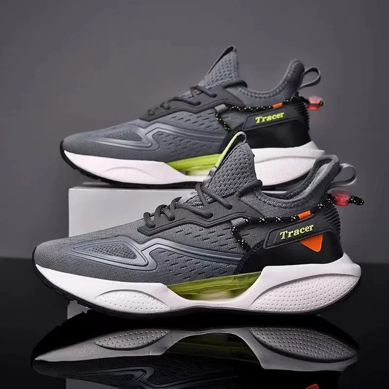 Men Casual Sneakers Running Shoes Fashion Outdoor Sneaker Fashion Sports Shoes Mesh Breathable Cushioning Basketball Footwear 251017