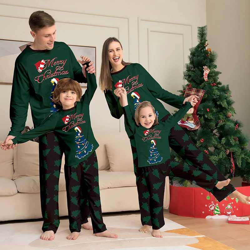 2025 Family Matching Christmas Pajamas Adult Kids Baby Xmas Outfits Mother And Daughter Father Son Family Look Pyjamas Clothes L2510216Q35