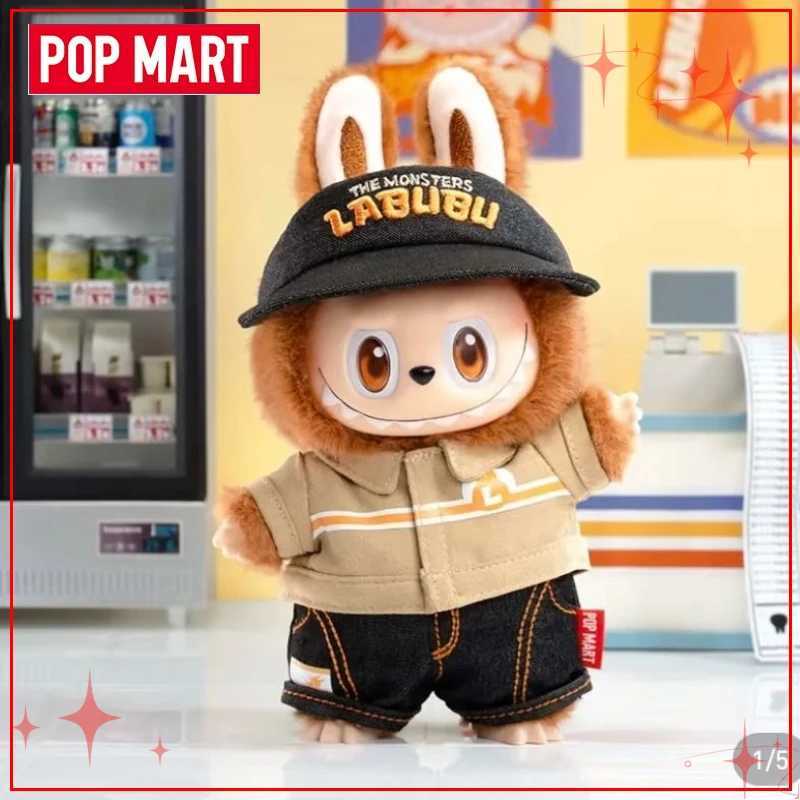 POP MART LABUBU THE MONSTERS WACKY MART Series Blind Box Earphone Case Vinyl Plush Blister Pack Ornament Christmas Gifts Q251020
